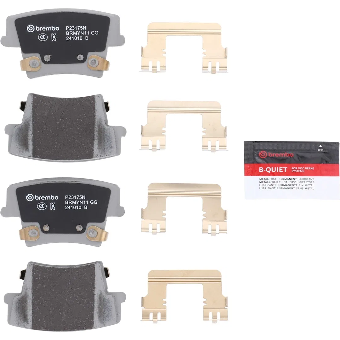 P23175N – BREMBO Brake Pad, FMSI Number D1057-7964 Ceramic Set Of 4 With Hardware